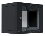 EFB WGX-0906TS.G1 čierna / Nástenná skriňa / 19" / 9U / sklenené dvere / nosnosť 60 kg (WGX-0906TS.G1)
