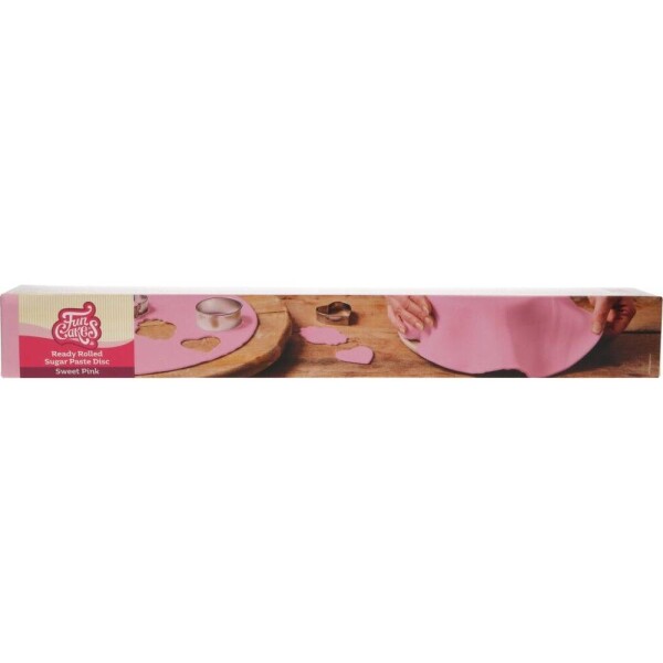 Rolovaná potahovací hmota svetloružová 430 g - FunCakes - FunCakes