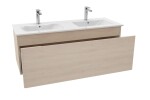 Kúpeľňová skrinka s dvojumývadlom Naturel Ancona 120x46 cm akácia ANCONA2120DV ANCONA2120DV