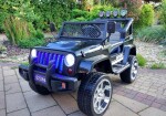 Mamido Elektrické autíčko Jeep Raptor 4x4 čierne