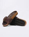 Birkenstock Madrid Big Buckle Oiled Leather Habana 39