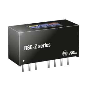 RECOM RSE-1205SZ/H2 DC / DC menič napätia 5 V 0.4 A 2 W Počet výstupov: 1 x; RSE-1205SZ/H2