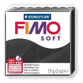 FIMO Modelovacia hmota Soft čierna