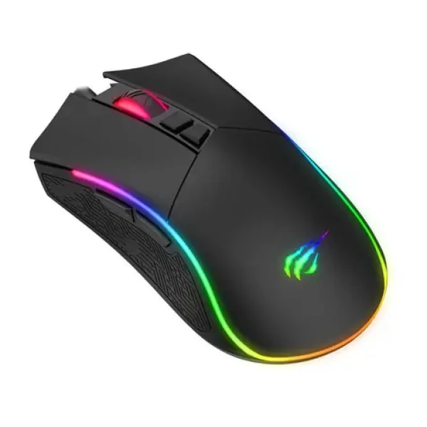 Havit GAMENOTE MS1001S RGB čierna / herná myš / RGB / optická / 4800DPI / USB / 1.6 m (MS1001S)