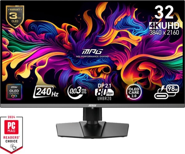 MSI MPG 322URX QD-OLED