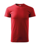 Základné tričko červené 5XL