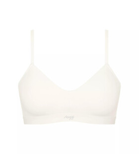 Dámska podprsenka EVER Ease P - WHITE - biela 00GZ - SLOGGI WHITE XL