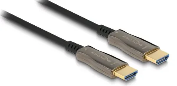 DeLock Aktívny optický kábel HDMI (8K) 15m čierna (84037)