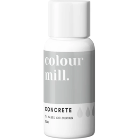 Olejová farba 20 ml vysoko koncentrovaná šedá - betónová - colour mill - colour mill