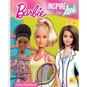 Liscianigioch Barbie Sketch Book Inšpiruj svoj vzhľad