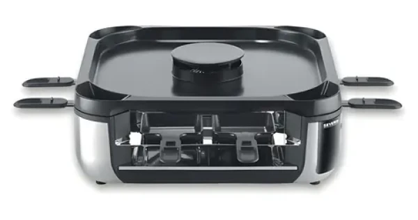Severin RG 2379 SEVENTO / Raclette gril / 1900 W / integrovaný odsávací filter / 8 panvičiek (RG 2379)