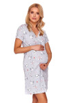 Noční košile Kate s šedá model 14456004 - DN Nightwear XL