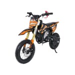 Mamido Detská benzínová motorka RamiGO NITRO 60CC oranžová