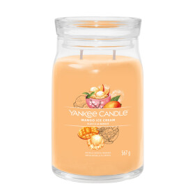 Yankee Candle Signature Mango Ice Cream poháre 567g / doba horenia až: 90h (5038581144658)