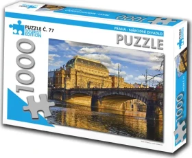 TOURIST EDITION Puzzle Praha - Národné divadlo (č.77)