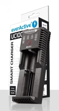 UC-100C nabíjačka batérií Li- ION a Ni-MH s funkciou powerbanky / Nabíjačka batérií (UC100C)