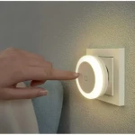 HAMA Touch Switch biela / Nočné svetlo / dotykové ovládanie / do zásuvky 230V / teplé svetlo