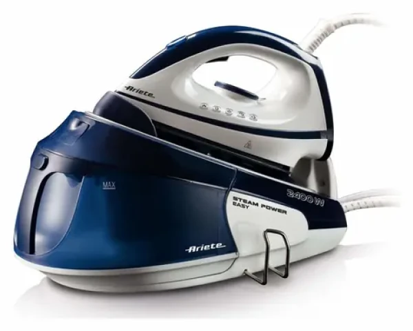 Ariete Steam Power Easy biela/modrá / Naparovacia žehliaca stanica / 2400 W / 120 g/min / 1,8 l (5571)