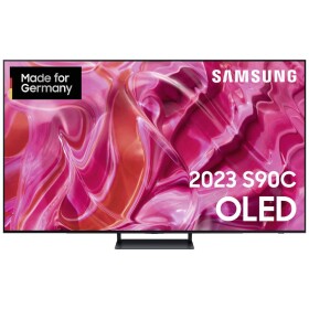 Samsung SAMSUNG GQ-55S90C, OLED TV (138 cm (55 inches), silver, UltraHD/4K, HDMI 2.1, AMD Free-Sync, 120Hz panel)