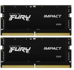 Kingston FURY Impact 16GB (2x 8GB) DDR5 4800MHz / CL38 / SO-DIMM (KF548S38IBK2-16)