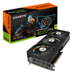 GIGABYTE GeForce RTX 4070 SUPER GAMING OC 12GB / 1980 - 2565 MHz / 12GB GDDR6x / 192-bit / 1x HDMI + 3x DP / (16) (GV-N407SGAMING OC-12GD)