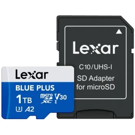 Lexar BLUE PLUS microSDHC/microSDXC 1TB / čítanie: 160MBps / UHS-I / V30 (LMSBLPL001T-BNANG)