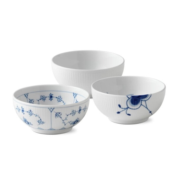 Royal Copenhagen Porcelánové misky Gifts With History 470 ml – set 3 ks