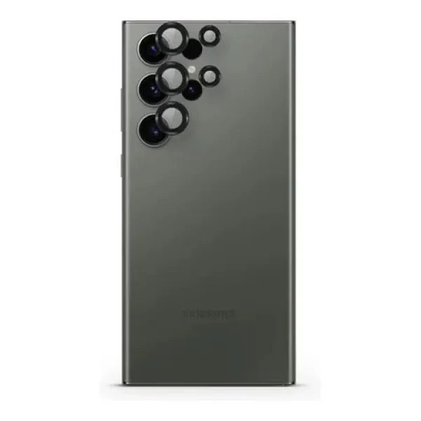 Epico Aluminium Lens Protector - Ochranné sklá šošoviek fotoaparátov pre Samsung Galaxy S25 Ultra čierna (92012151300002)
