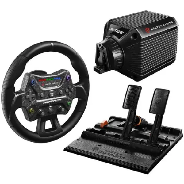 Asetek SimSports Initium Racing Bundle / Závodná sada pre simulátory / PC (40-099-0099003)