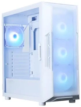 Zalman i3 Neo ARGB V2 biela / Skriňa / ATX / 4x120mm ARGB / 1x USB-C + 1x USB-A / bez zdroja / temperované sklo (i3 Neo ARGB V2 White)