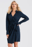 Look Made With Love Šaty 743 Beatrice Navy Blue