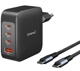 INTENSO Power Adapter 140W čierna / Nabíjací adaptér / USB-C kábel 2m / 140W / 5A (7814010)