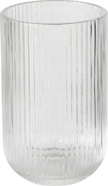 Boltze Poháre Rigano ryhované sklo / Poháre / 320 ml