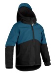 Detská softshellová bunda s fleecom Unuo Basic Čierna, kobaltová 152/158 EUR
