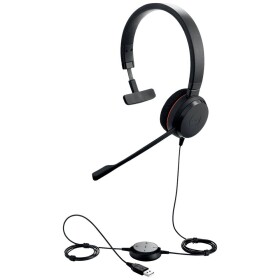 Jabra Evolve 20 Počítače slúchadlá do uší káblové mono čierna Redukcia šumu mikrofónu Headset, regulácia hlasitosti; 4993-823-109
