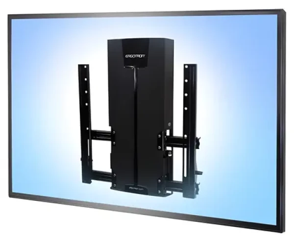 Ergotron Glide Wall Mount VHD čierna / Nástenný držiak TV / 46-63" / Nosnosť 31,8 kg / Výsuv 40 cm / Náklon 10° (61-128-085)