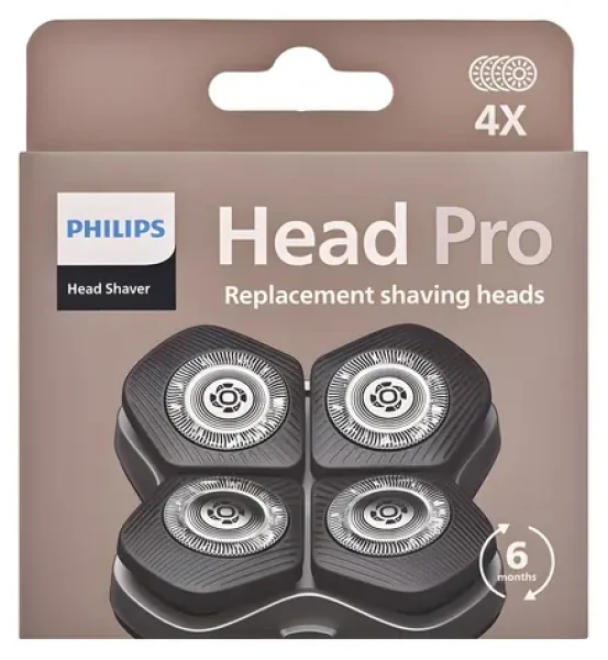 Philips HS740 / Náhradné holiace hlavy / pre strojčeky HS5980, HS7980, HS9980 / 4 ks (HS740/15)