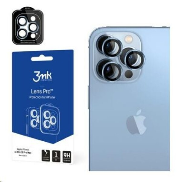 3mk Lens Protection Pre sklo na fotoaparát pre Apple iPhone 15 Pro Pre Max Royal Blue (5903108530057)