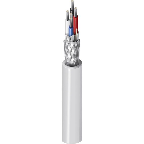 Belden 3084A T5U500 riadiaci kábel 2 x 2 x 0.38 mm² sivá metrový tovar; 3084A T5U500