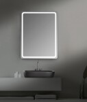 SAPHO - Zrkadlo NYX s LED osvetlením 60x80cm NY060