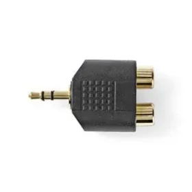 Nedis Stereo audio adaptér jack 3.5 mm (M) - 2x RCA (F) 10 ks čierna (CAGP22940BKG)