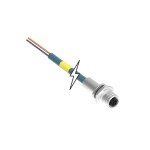 Molex Molex WOD Industrial Solution upravený zástrčkový konektor pre senzory - aktory, 1300540012, piny: 4, 0.20 m, 1 ks; 1300540012