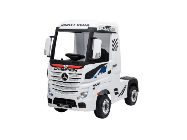 Mamido Detské elektrické auto Mercedes Actros biele