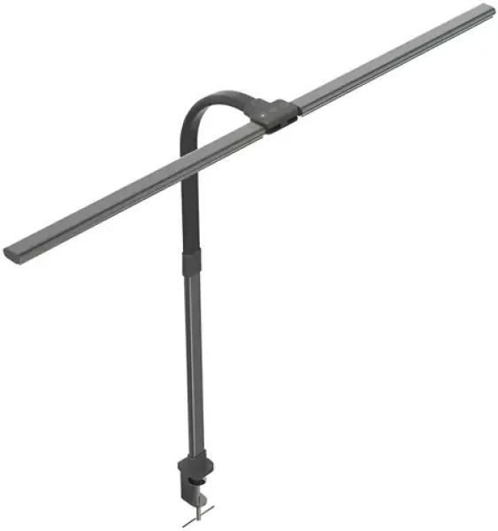 Avide LED stolná lampa duohlavá čierna / Stolná lampa / stmievateľná / 1100lm / 18W / IP20 (ABLDL-DOUBLE-18W)