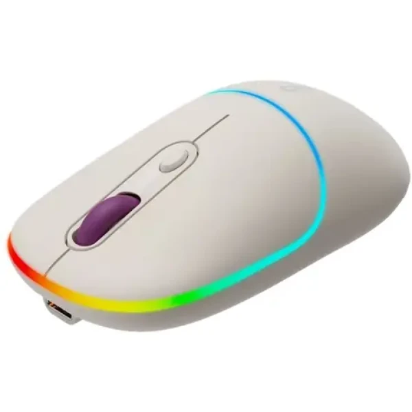 Canyon CNS-CMSW22RC béžová / optická bezdrôtová myš / 800/1200/1600 dpi / 4 tlačidlá / USB 2.0 / 2.4GHz / 650mAh (CNS-CMSW22RC)