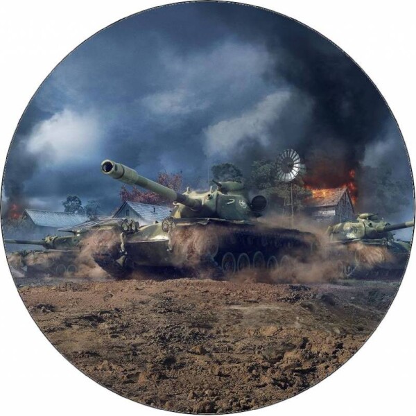 Jedlý papier World of Tank T110E5 19,5 cm - Pictu Hap - Pictu Hap