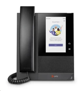 Poly CCX 400 bez zdroja čierna / telefón so slúchadlom / displej 5.0 "/ USB 2x GLAN / kompatibilita Microsoft Teams (2200-49700-019)
