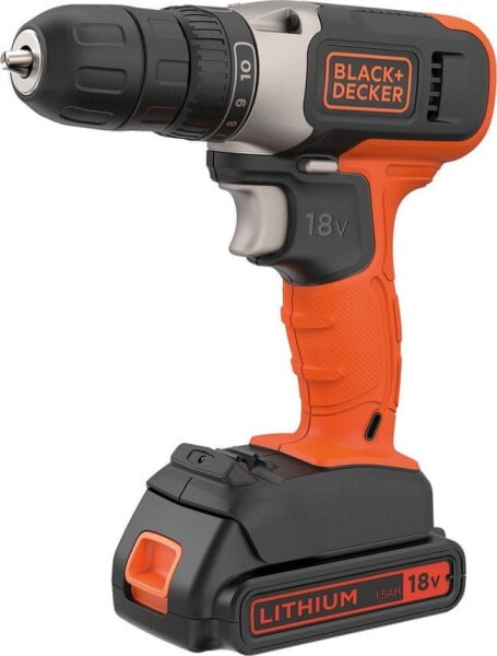 Black&Decker Black&Decker Akku-Bohrschrauber 18V 1.5Ah BCD001C1