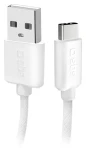 SBS USB-C - USB-A sivá / Kábel / 10 W / opletený / 1,5 m