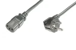 Digitus / Napájací kábel / CEE7/7 - IEC C13 / 2,5 m / čierna (AK-440100-025-S)